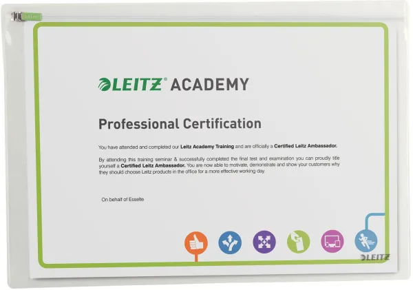 Leitz Traveller dragkedjeficka