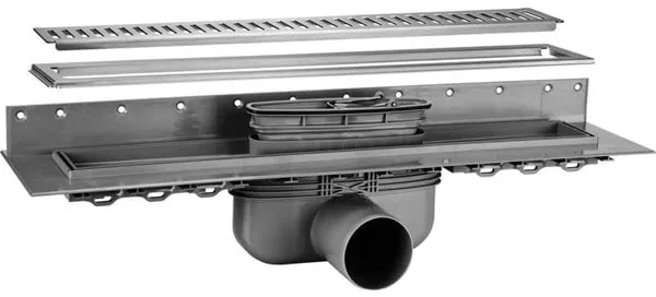 Purus Line golvavlopp komplett paket 800 mm