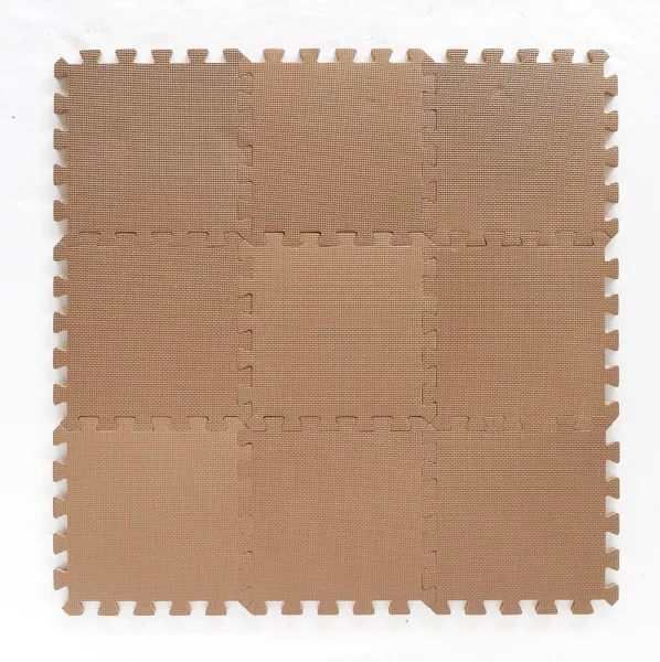 Skumlekmatta Bekids, Cappuccino 9 st